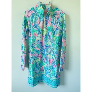 NWOT Lilly Pulitzer Mermaids Cove Skipper Dress, S